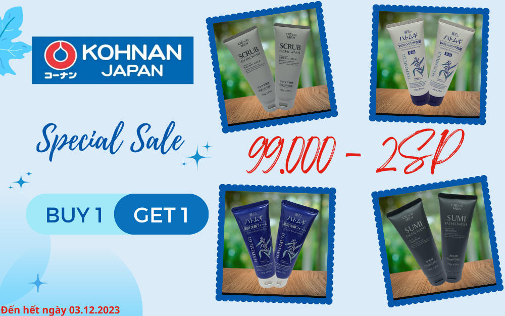 Hotdeal – Deal Hot mỗi ngày cùng Kohnan