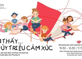 Workshop Đọc sách sáng tạo cho trẻ em “Em thấy… Thủy triều cảm xúc”