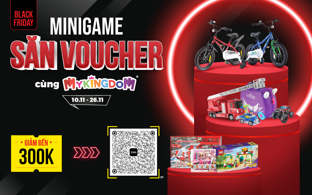 BLACK FRIDAY – SĂN VOUCHER CÙNG MYKINGDOM