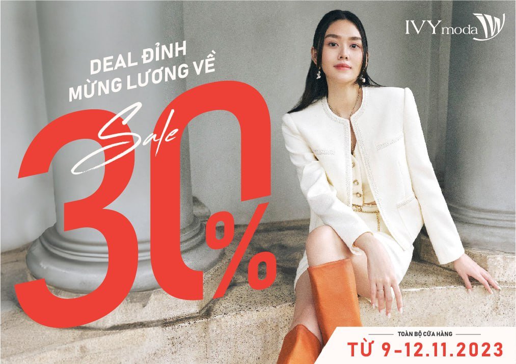 IVY MODA | Giảm 30% toàn bộ sản phẩm