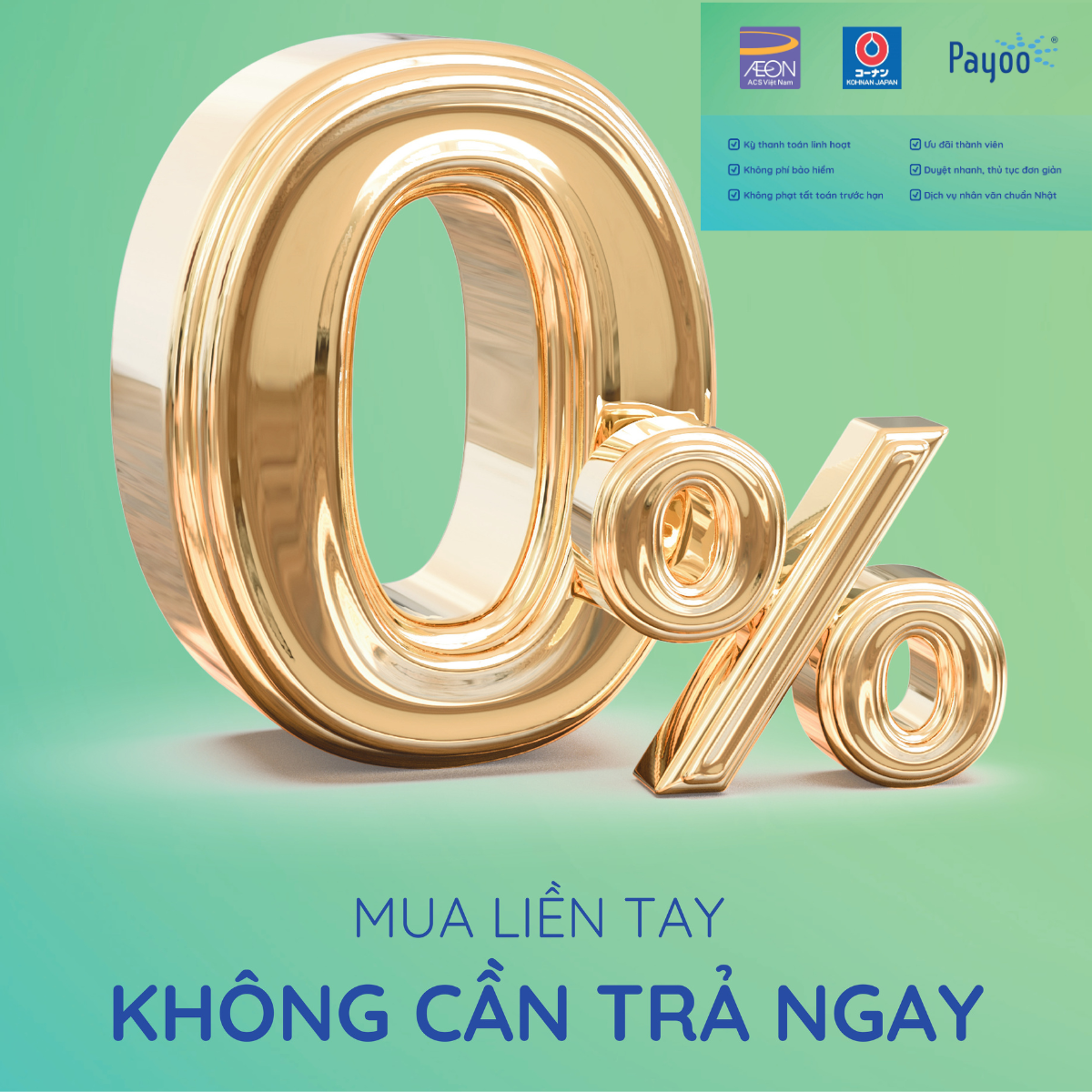 KOHNAN – MUA LIỀN TAY – KHÔNG CẦN TRẢ NGAY