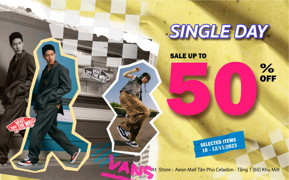 VANS –  SINGLE DAY PROMOTION