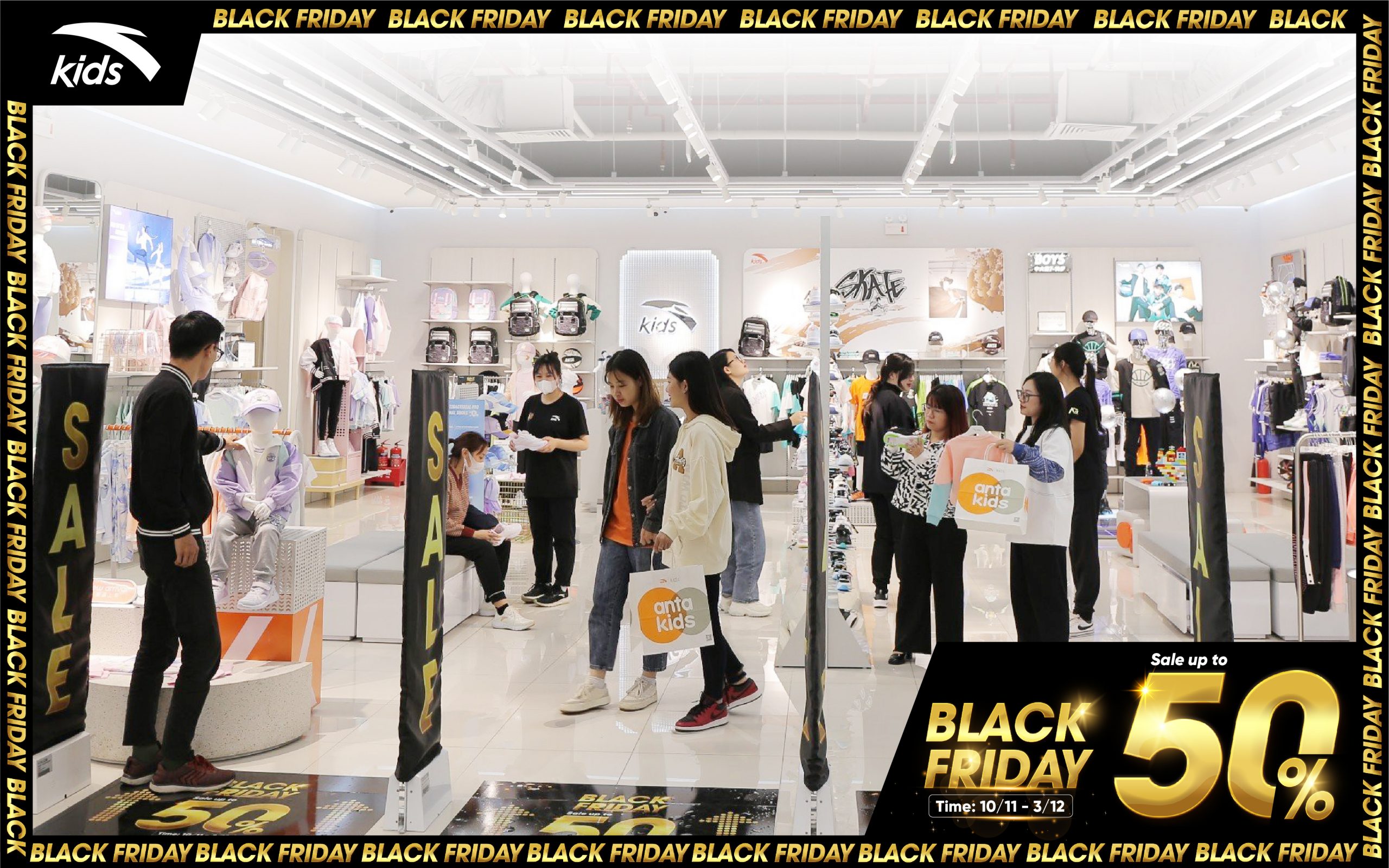 MẸ ĐÃ SĂN SALE BLACK FRIDAY CỰC NHIỆT TẠI ANTA KIDS CHƯA?