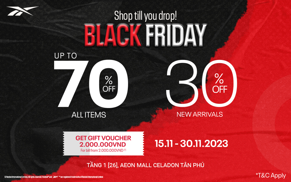 BLACK FRIDAY MAGIC – GIẢM ĐẾN 70% TẤT CẢ SẢN PHẨM