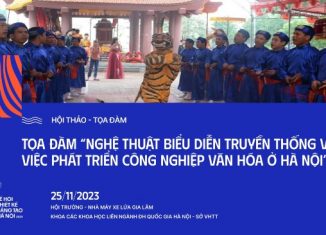 Tọa đàm “Nghệ thuật biểu diễn truyền thống và việc phát triển công nghiệp văn hóa ở Hà Nội”