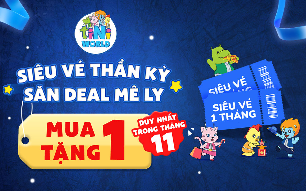 Black Friday – Siêu vé thần kỳ, Săn Deal mê ly cùng TiniWorld