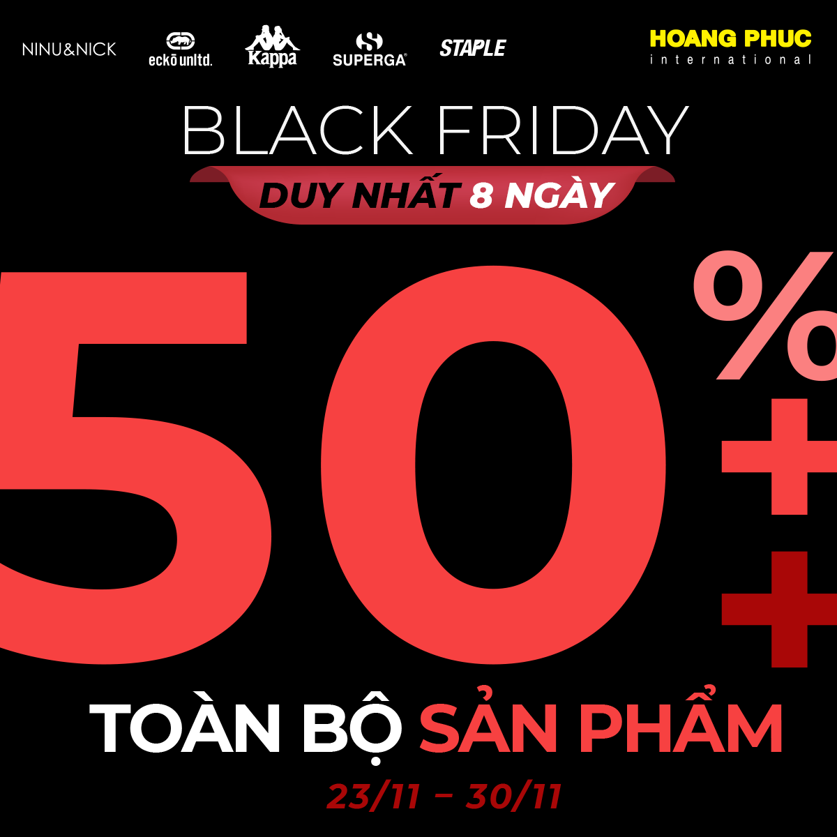 HOÀNG PHÚC – TẤT CẢ HÀNG HIỆU SALE 50%++