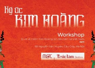 Workshop in và vẽ tranh dân gian Kim Hoàng