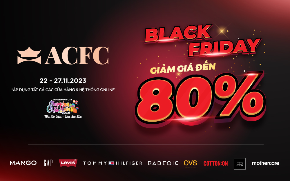 ACFC BLACK FRIDAY – SALE UP TO 80% 