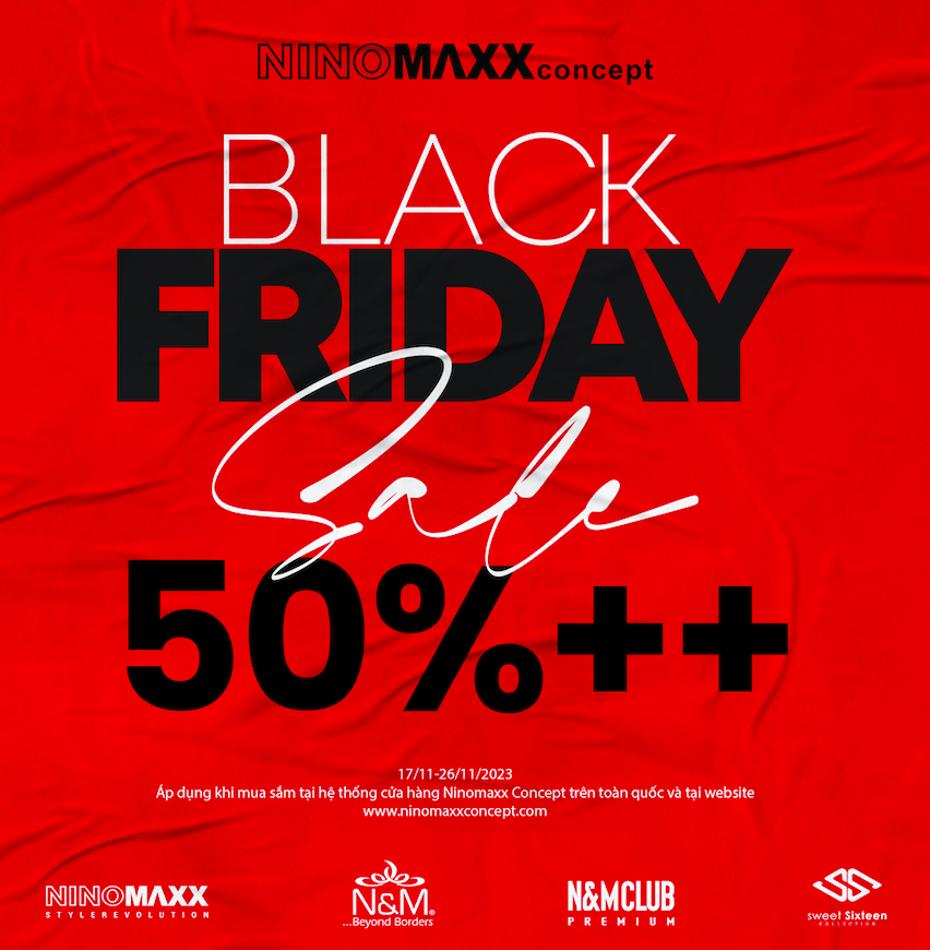 BLCK FRIDAY ƯU ĐÃI LÊN ĐẾN 50%++ TẤT CẢ SẢN PHẨM!!!