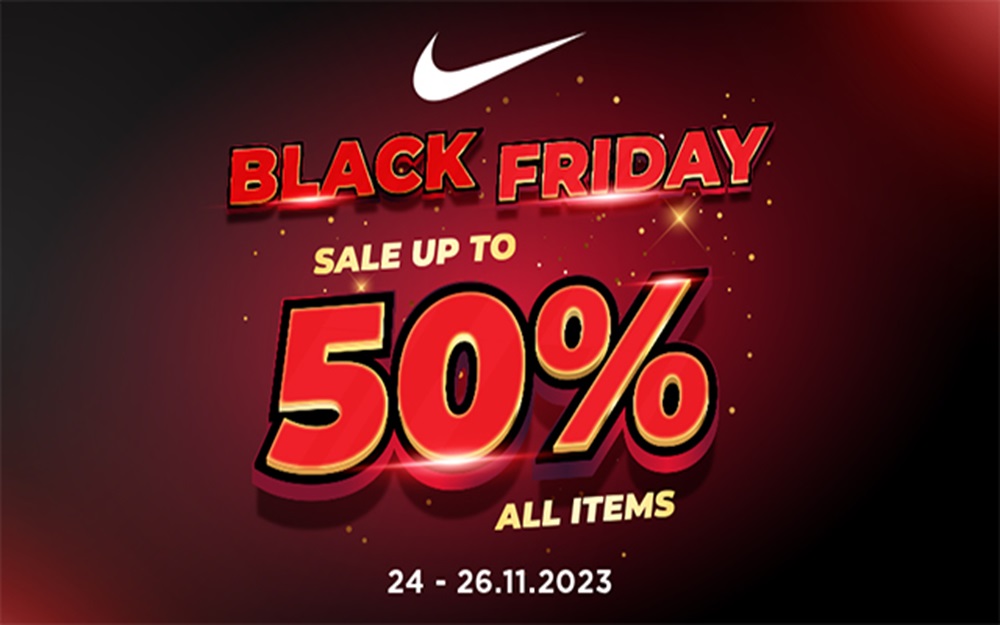 NIKE | BLACK FRIDAY – SALE UPTO 50%