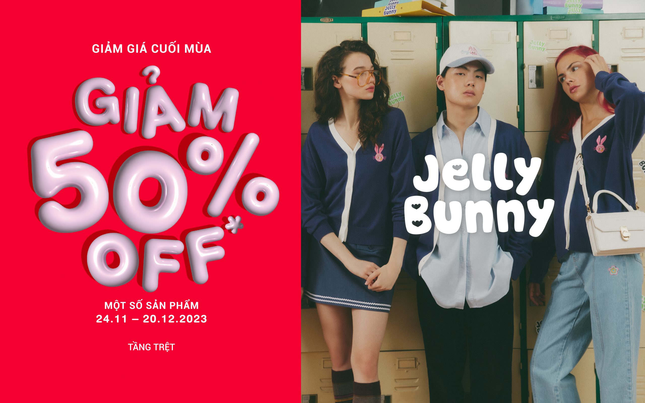 END OF SEASON SALE – JELLY BUNNY SALE 50%