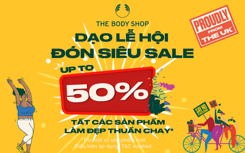 Black Friday – Dạo lễ hội đón siêu sale cùng The Body Shop