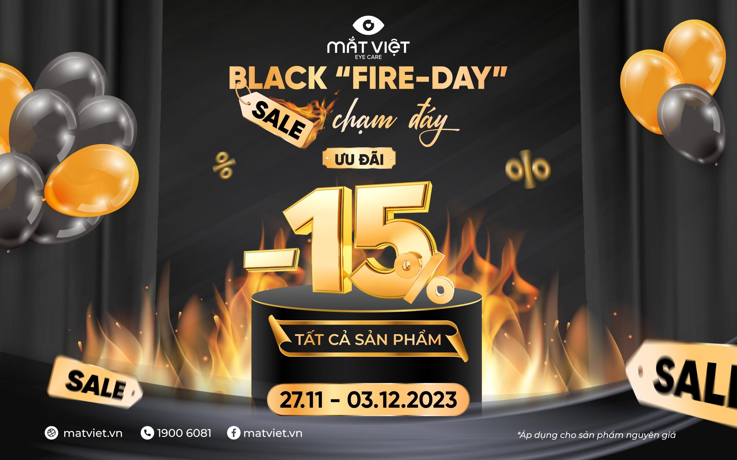 BLACK FIRE-DAY – SALE CỰC CHÁY