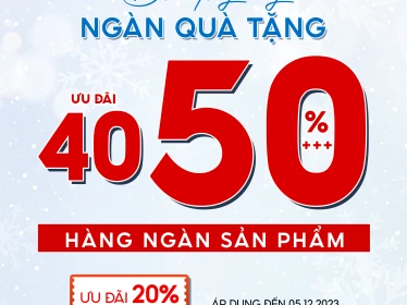 Lining giảm 40%-50% hàng ngàn sản phẩm