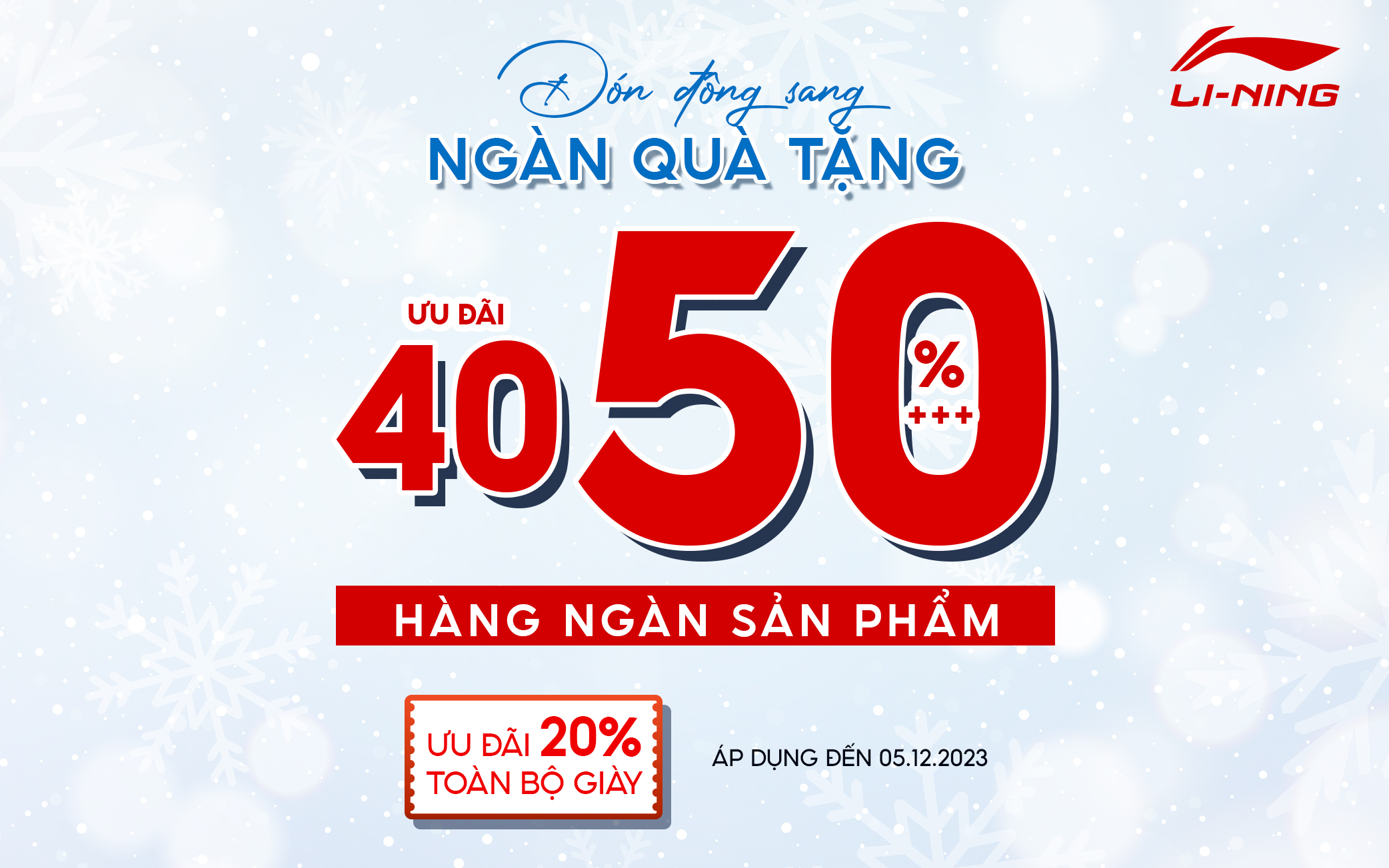 ĐÓN ĐÔNG SANG, NGÀN ƯU ĐÃI | HÀNG NGÀN SẢN PHẨM CỰC CHẤT GIẢM 40-50%