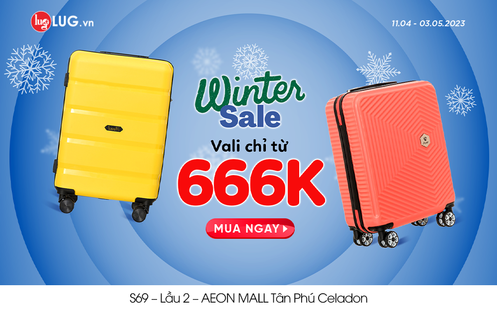 WINTER SALE – VALI CHỈ TỪ 666k