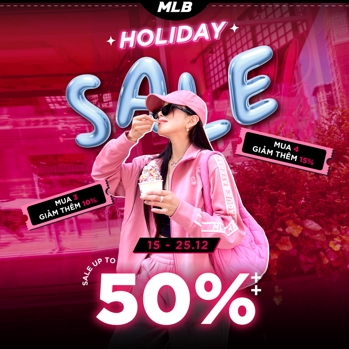 MLB HOLIDAY SALE | ƯU ĐÃI LÊN ĐẾN 50%++ GIÁ CHỈ TỪ 500K