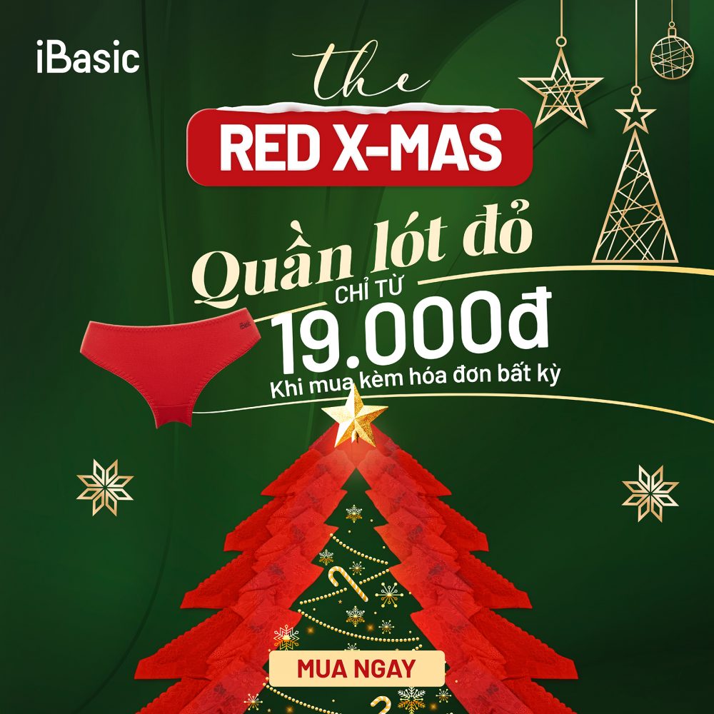 IBASIC – QUẦN CHÍP ĐỎ CHỈ 19K