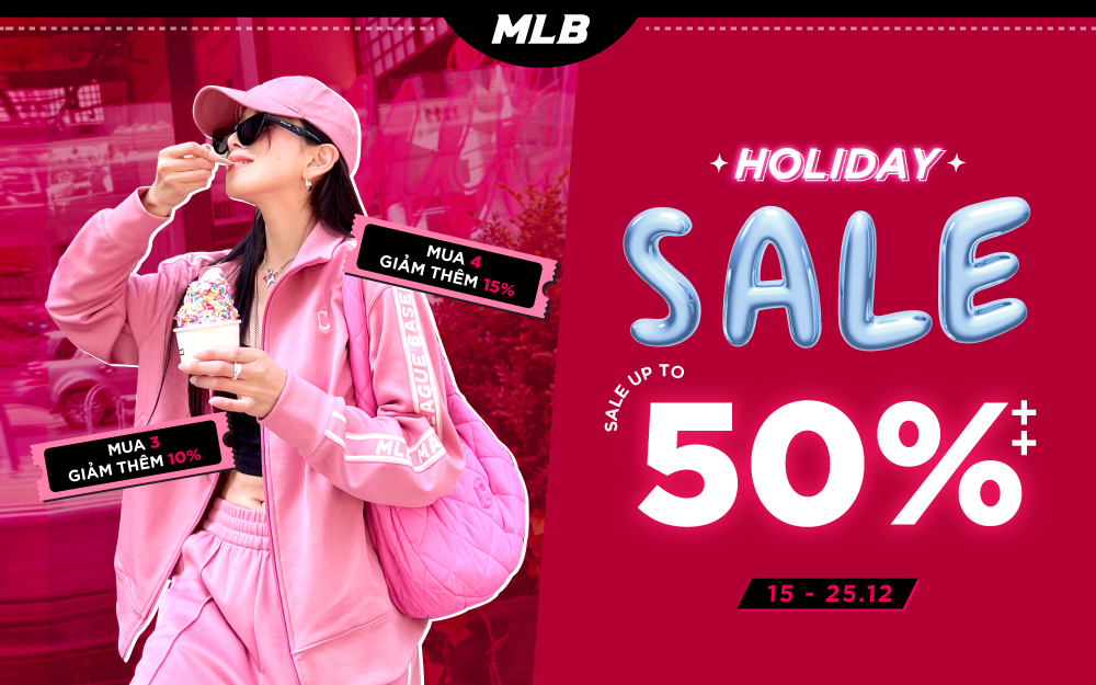 MLB HOLIDAY SALE UP TO 50%++ GIÁ CHỈ TỪ 500K