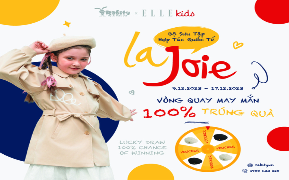 RA MẮT BST HỢP TÁC QUỐC TẾ RABITY x ELLE KIDS