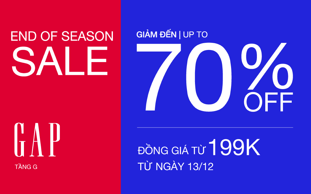 END OF SEASON SALE | SĂN ĐỒ HIỆU ƯU ĐÃI KHỦNG – GIÁ CHỈ TỪ 199K, 299K