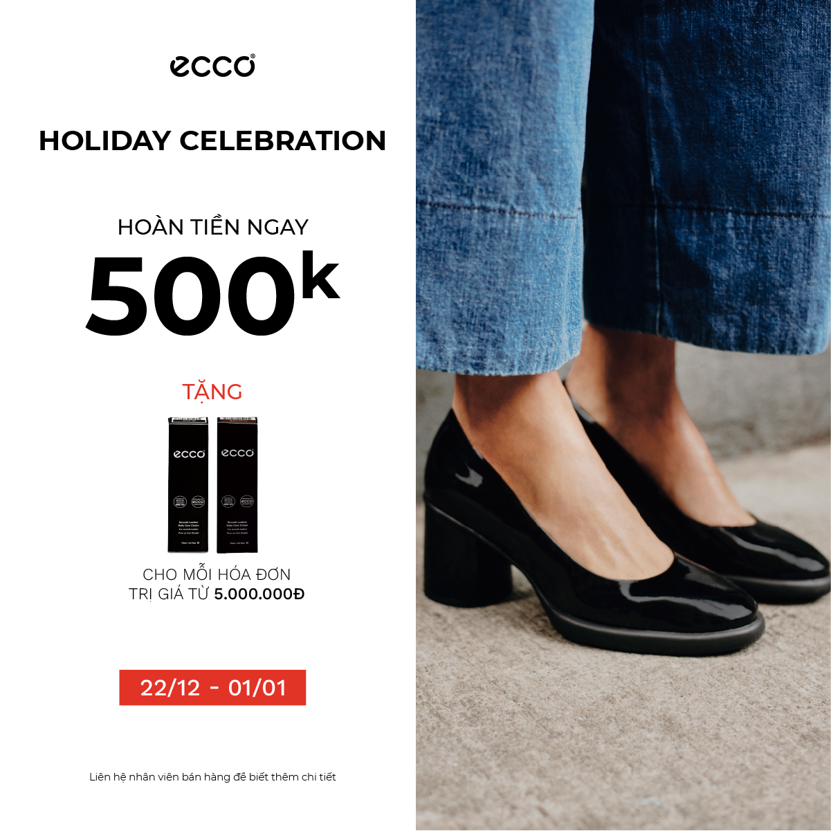 ECCO – MUA SẮM HOÀN TIỀN