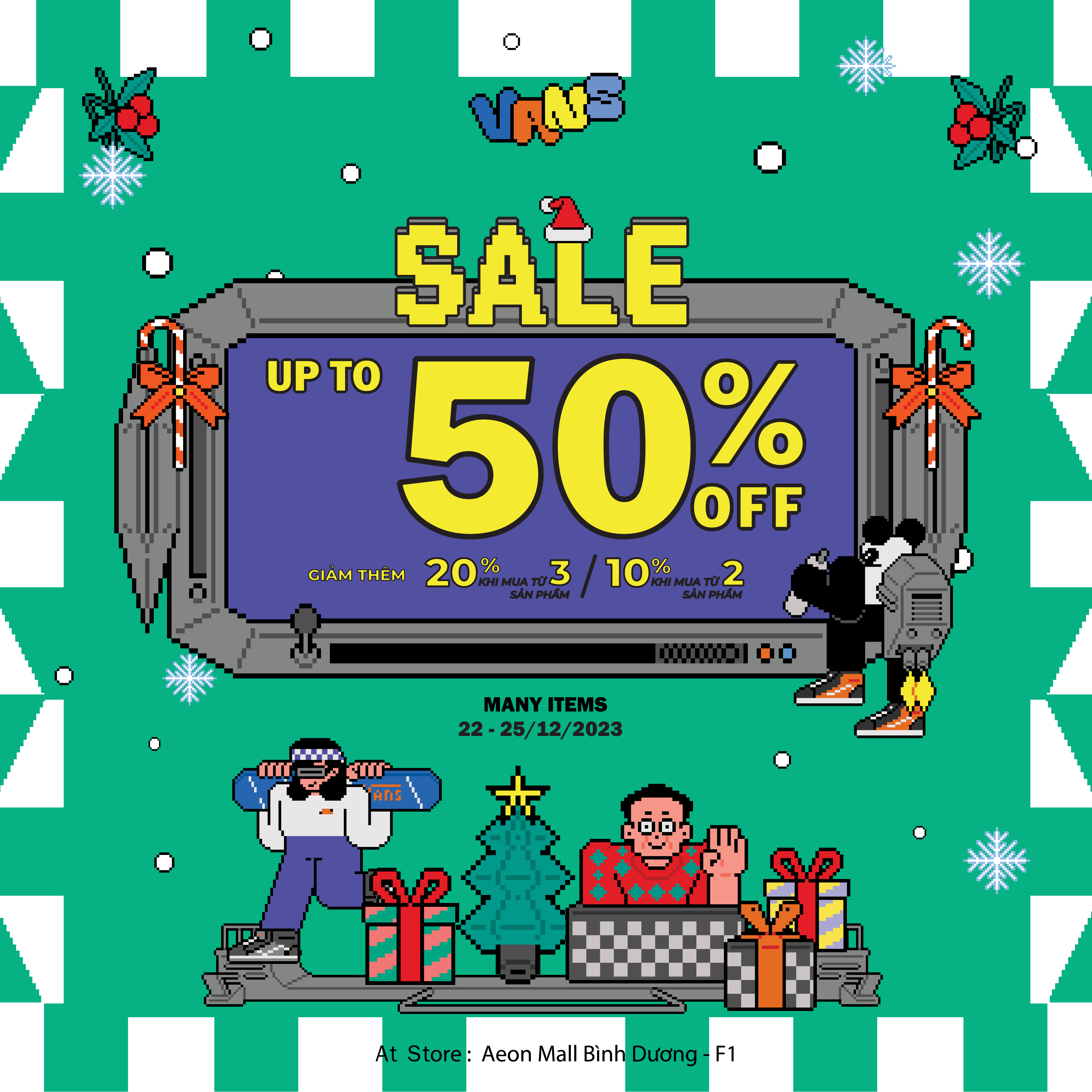 VANS – X’MAS HOLIDAY CELEBRATION PROMOTION