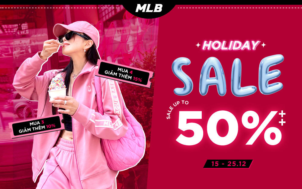 MLB Holiday – Sale up to 50%++ với giá chỉ từ 500K