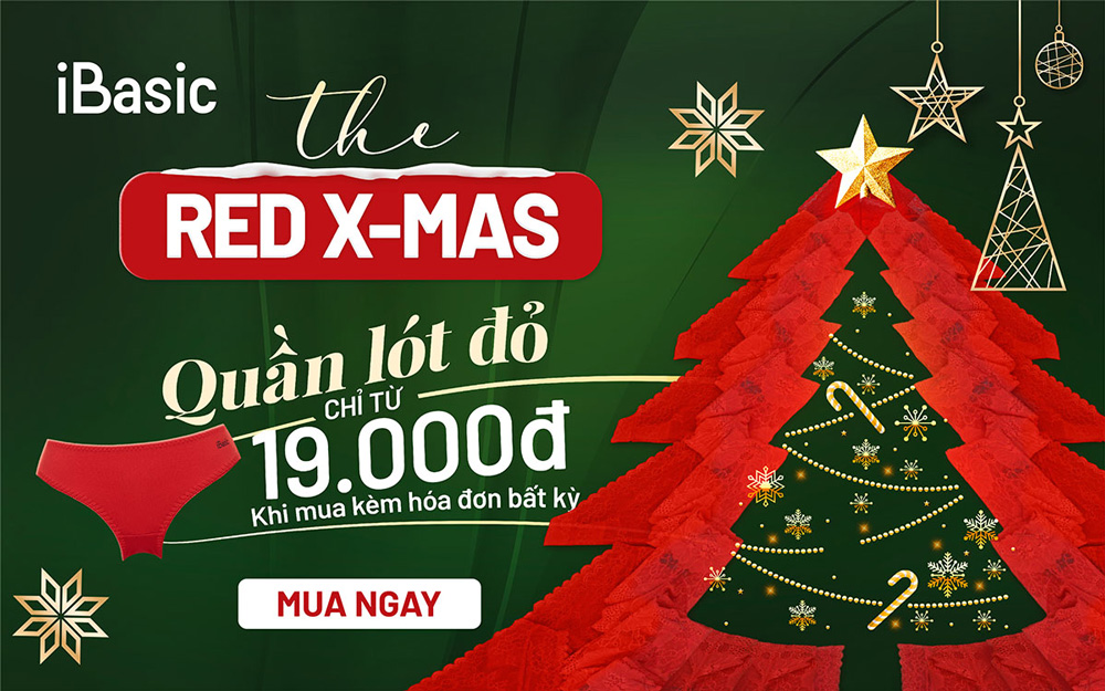 The red XMas – Deal hấp dẫn chỉ 19k tại iBasic