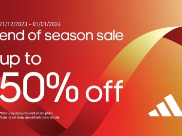 ADIDAS - END OF SEASON SALE 2023 - ƯU ĐÃI LÊN TỚI 70%