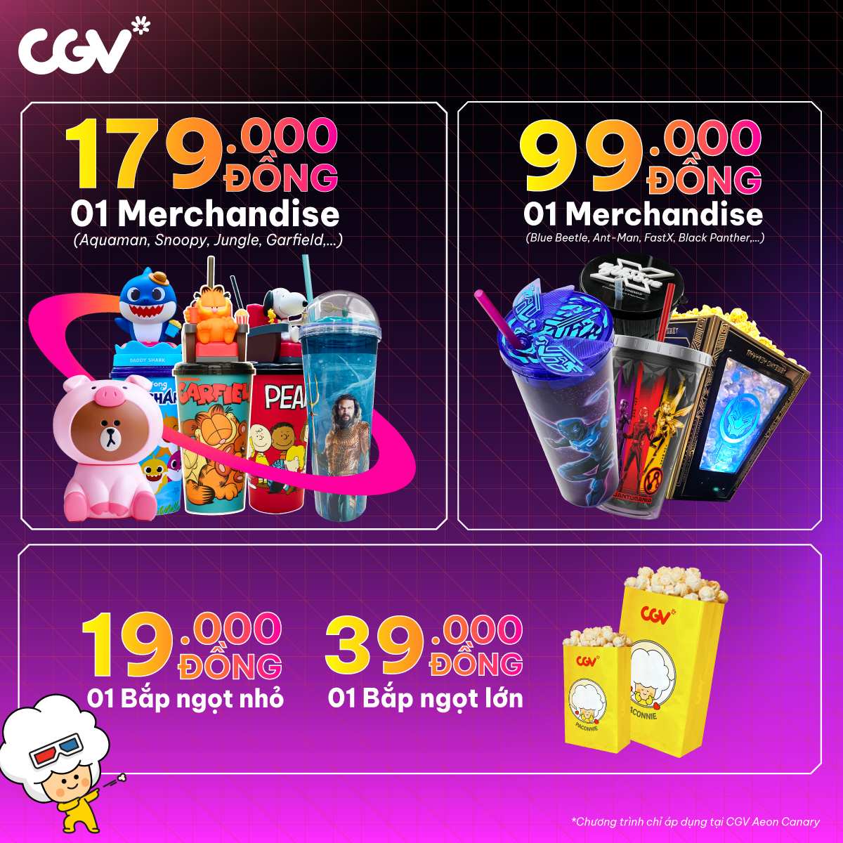 🍿CGV – CHƯƠNG TRÌNH KHUYẾN MÃI CUỐI NĂM 🍿