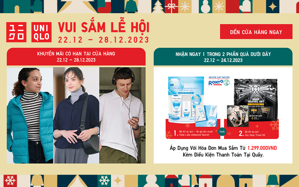 VUI ĐÓN GIÁNG SINH CÙNG KHUYẾN MÃI CÓ HẠN 22 – 28.12!