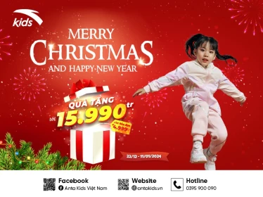 ANTA SALE BUNG NÓC TỚI 50%, TẶNG QUÀ SỐC TỚI 15,99 TRIỆU ĐÓN GIÁNG SINH