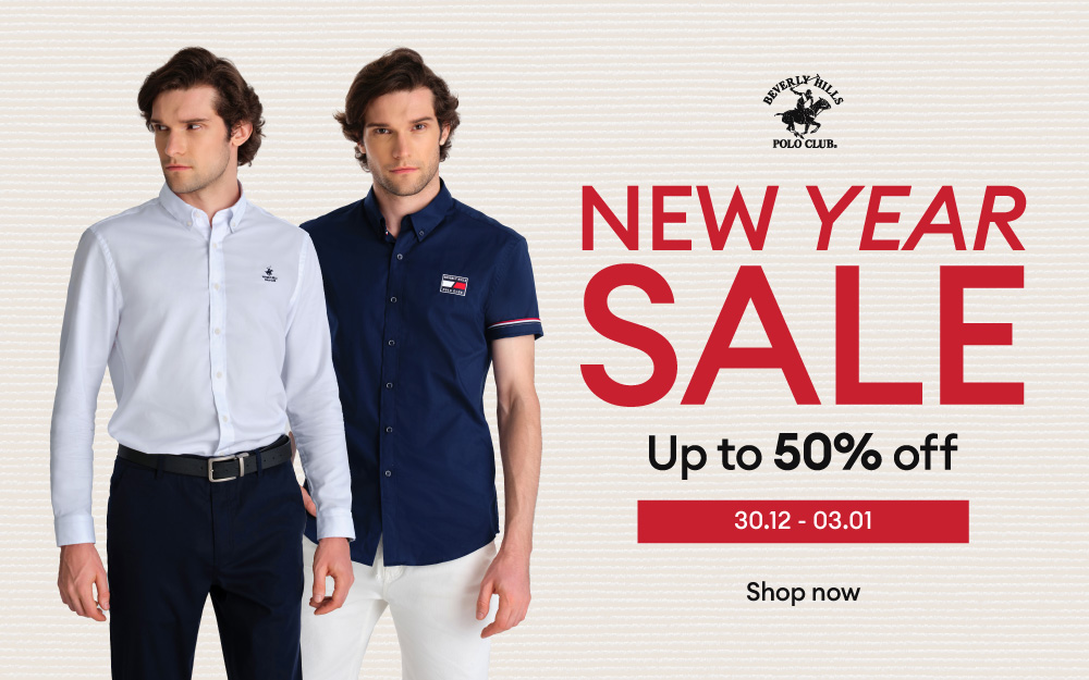 Beverly Hills Polo Club – NEW YEAR SPECIAL SALE | UP TO 50% OFF