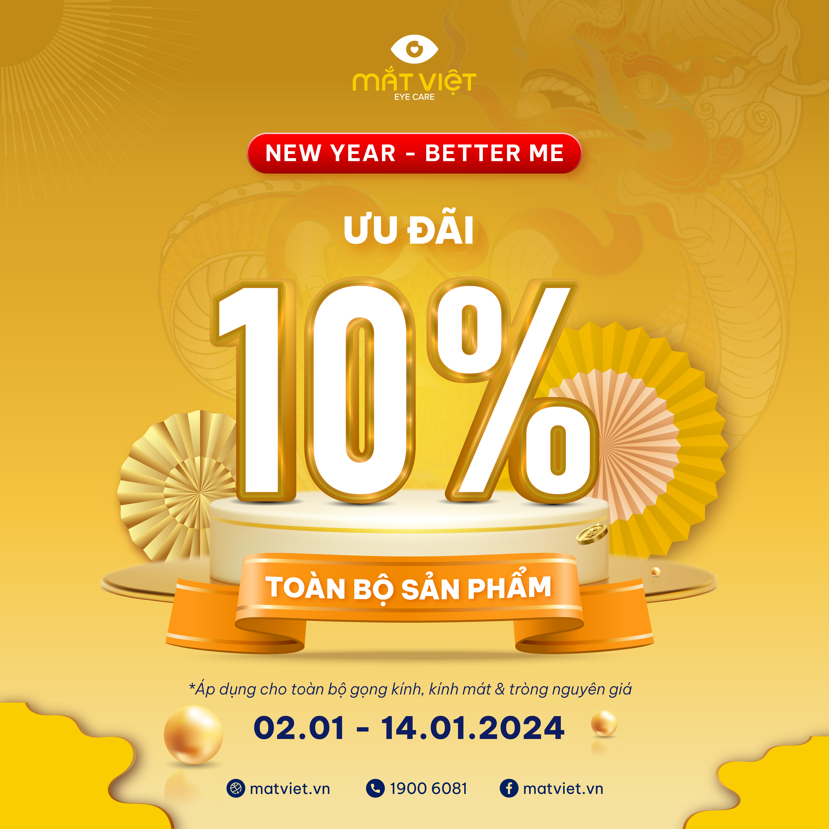 MẮT VIỆT –  NEW YEAR BETTER ME | SẮM KÍNH SANG – TẾT RỘN RÀNG