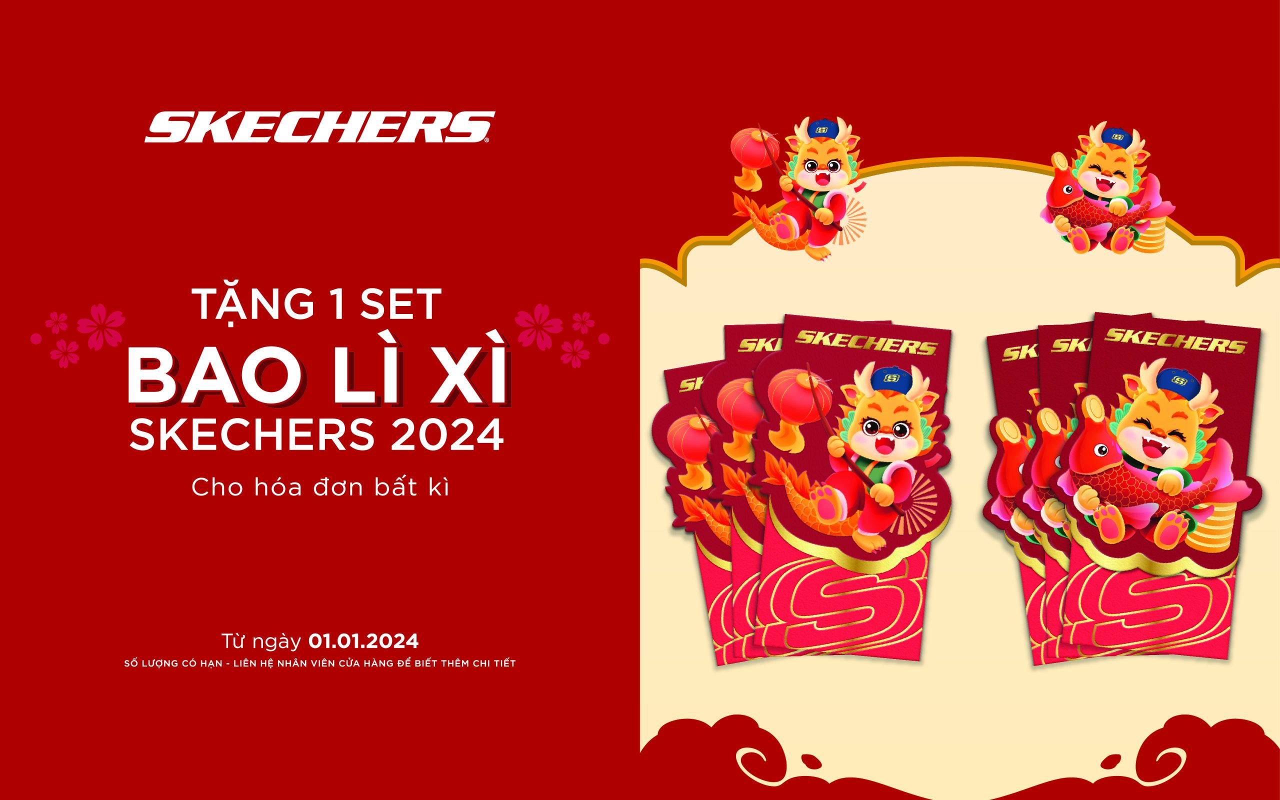 TẶNG 1 SET BAO LÌ XÌ CHO HOÁ ĐƠN BẤT KỲ