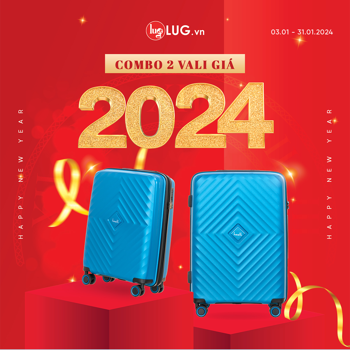 LUG.VN – SALE ĐẬM CHÀO XUÂN – COMBO VALI CHỐNG VỠ CHỈ 2024K