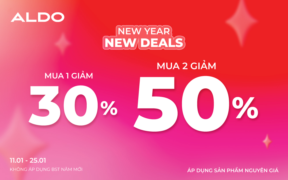 ALDO | NEW YEAR NEW DEALS