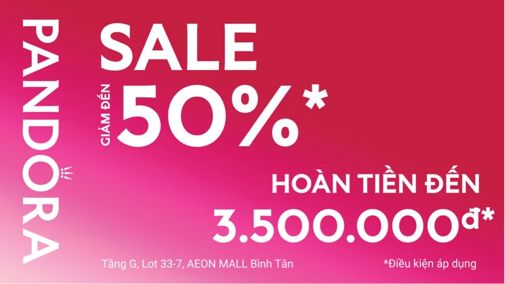 🤩NĂM MỚI DEAL SỐC – TỨC TỐC CHỐT DEAL CÙNG PANDORA🤩