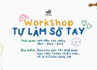 Workshop tự làm sổ tay