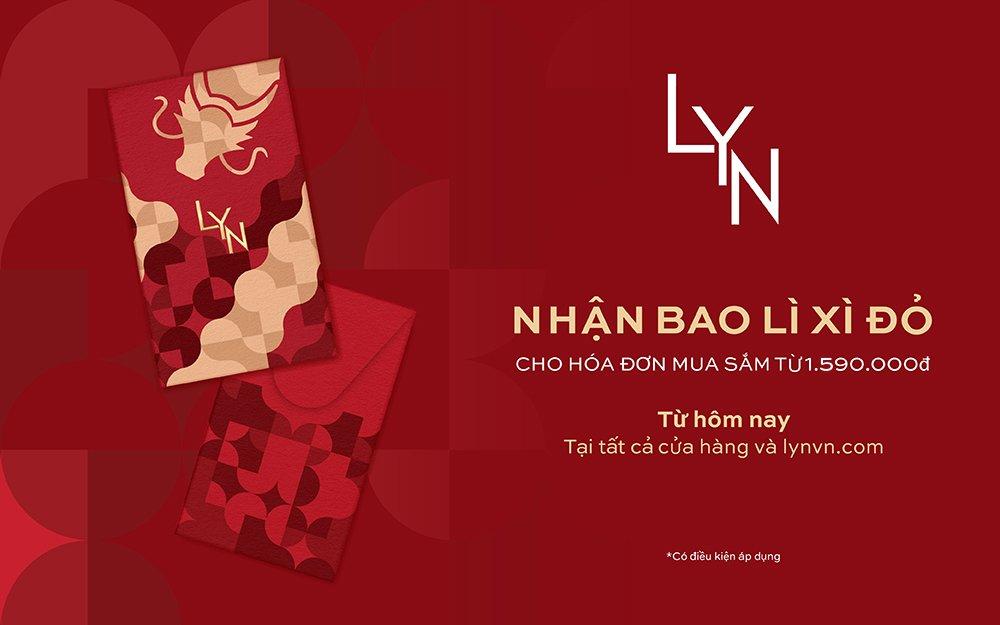 NHẬN BAO LÌ XÌ ĐỎ CHO HÓA ĐƠN TỪ 1.590.000 VND | LYN