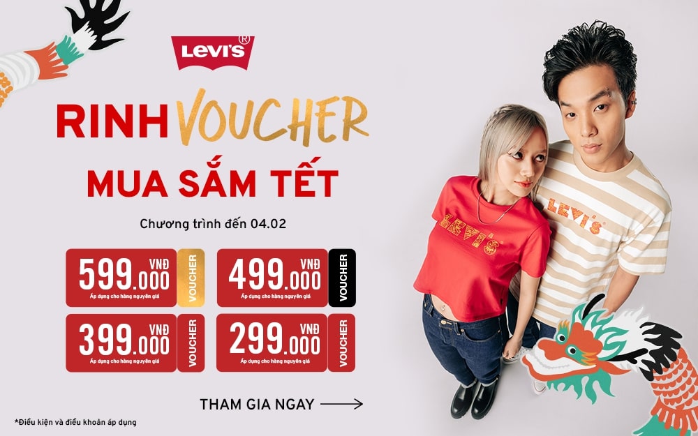 LÌ XÌ TẾT, THAM GIA NGAY | LEVI’S