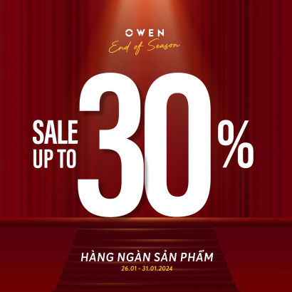 OWEN – END OF SEASON I GIẢM TỚI 30% HÀNG NGÀN