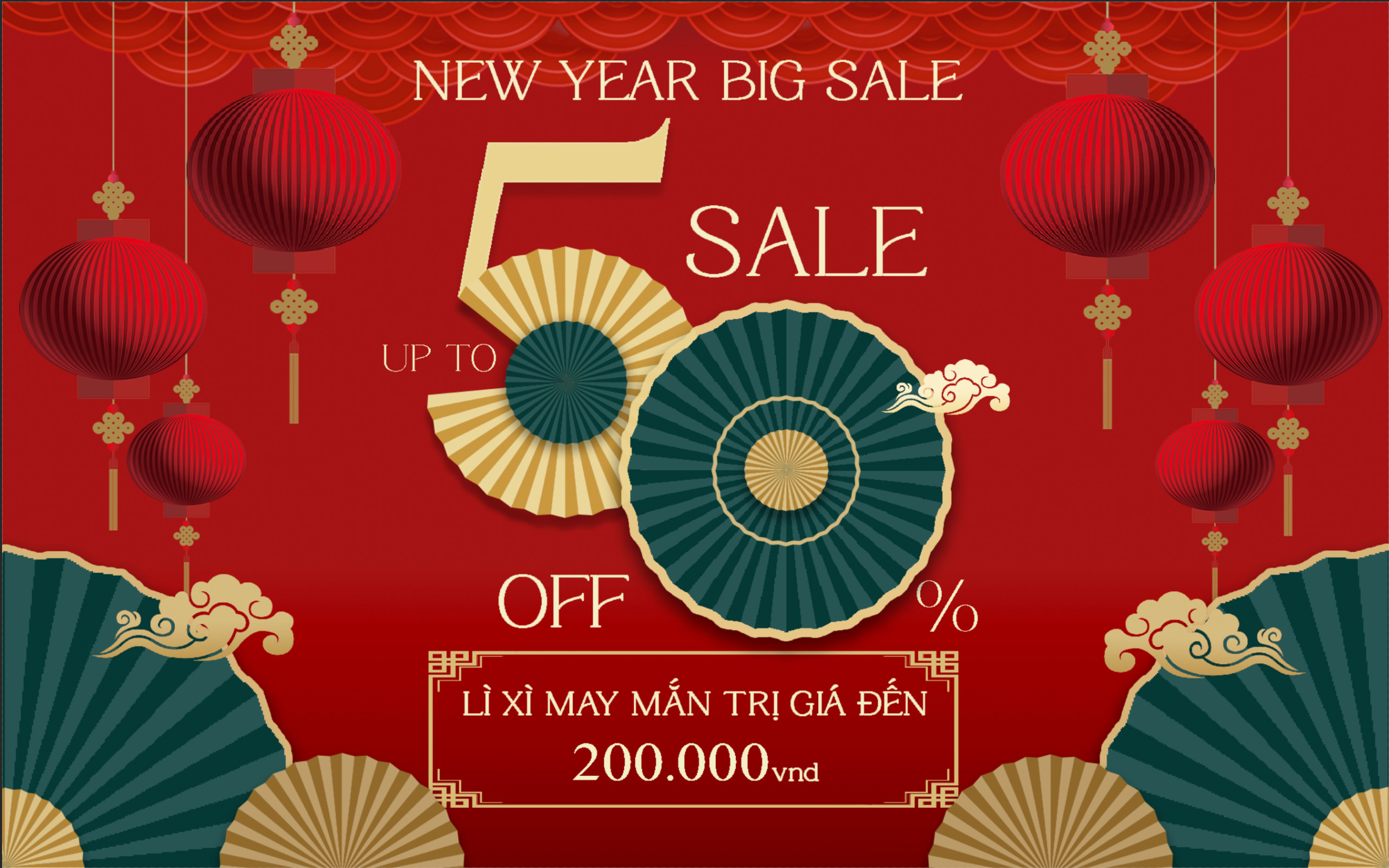 HAPPY NEW YEAR SALE  – SALE UP TO 50%