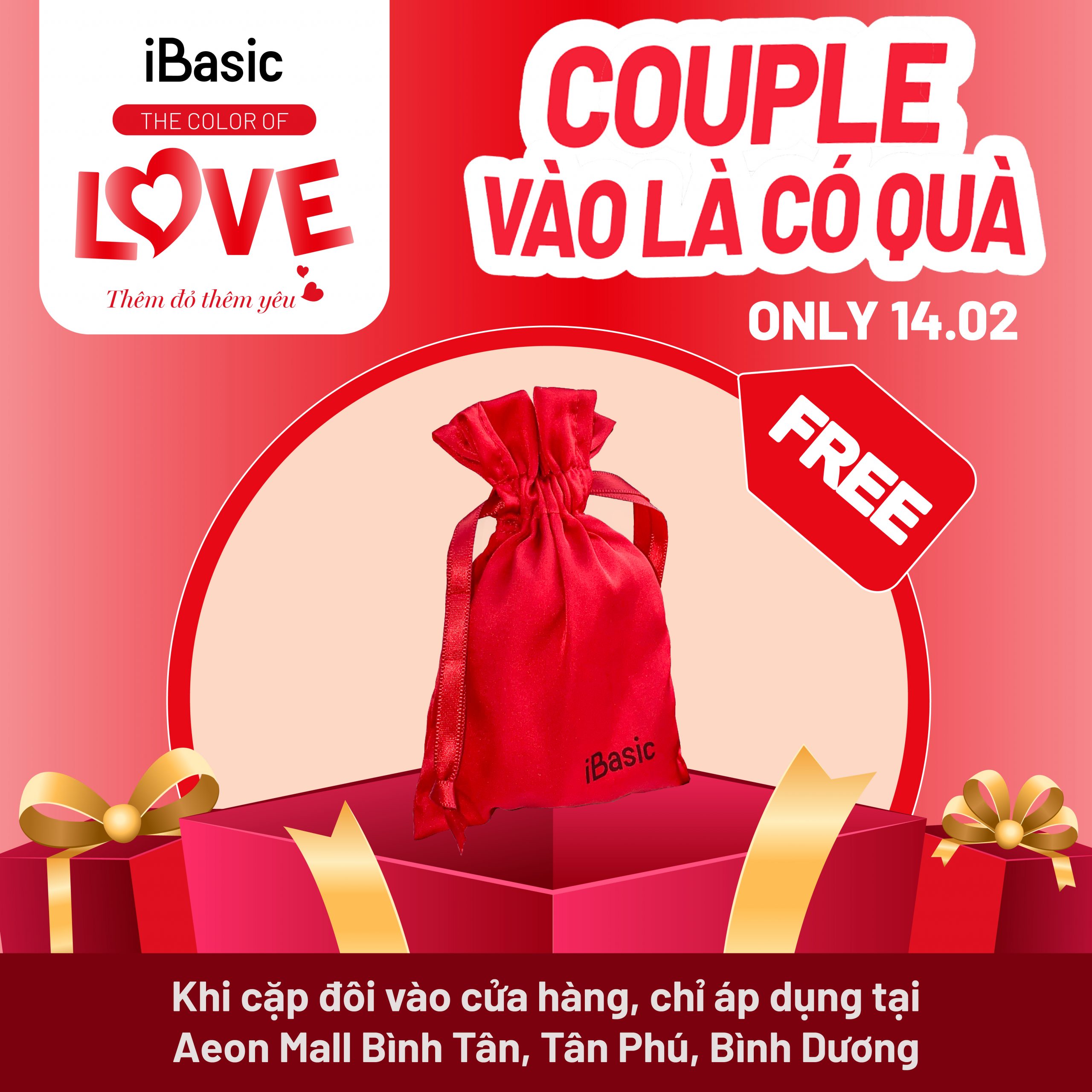 IBASIC – RED THE COLOR OF LOVE – THÊM ĐỎ THÊM YÊU