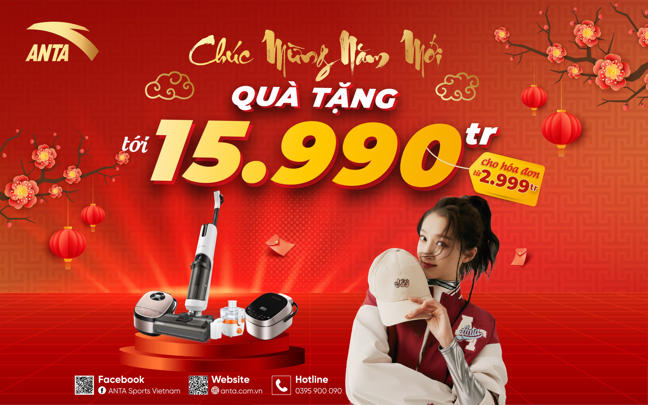 ƯU ĐÃI NGẬP TRÀN ĐÓN XUÂN SANG – GIẢM TỚI 50% TẤT CẢ SP; TẶNG QUÀ TỚI 15,99TR