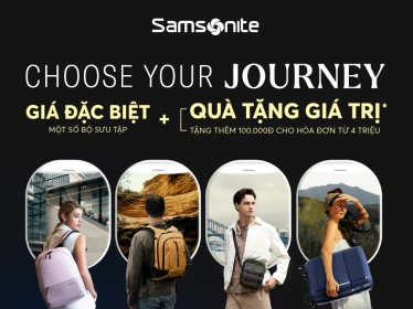 SAMSONITE - ĐÃI SINH NHẬT TO