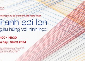 Workshop Sợi len: Ngẫu hứng với Hình học