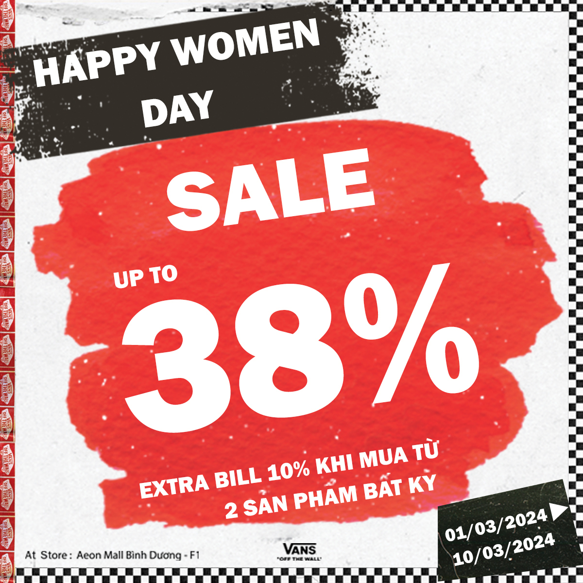 VANS – HAPPY WOMEN’S DAY